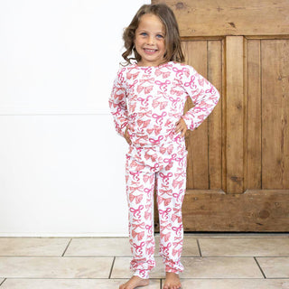 Kid's & Tween Sutton Bow Pajamas