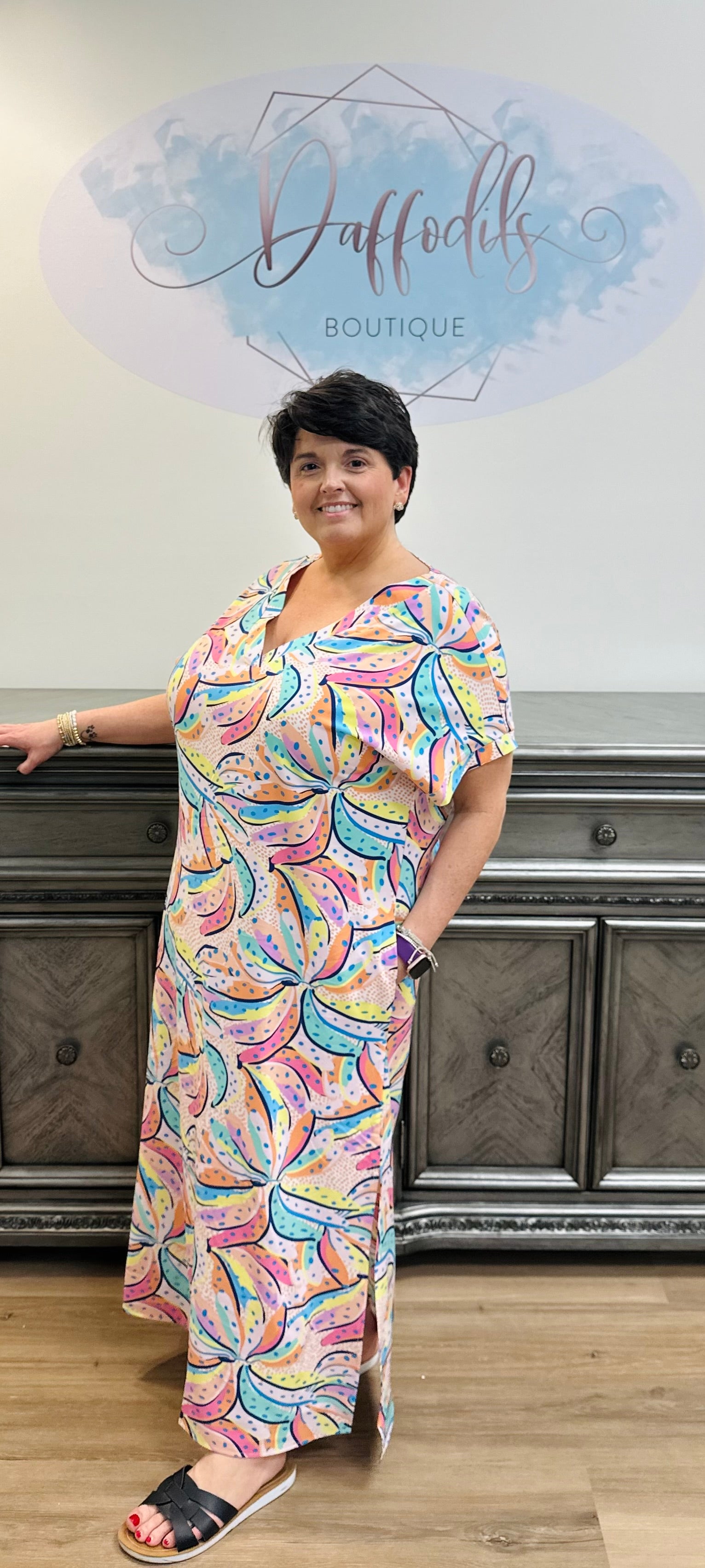 Laurie Going Bananas Maxi Dress