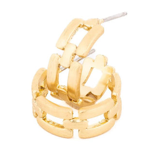 Layla Small Gold Hoop Earrings