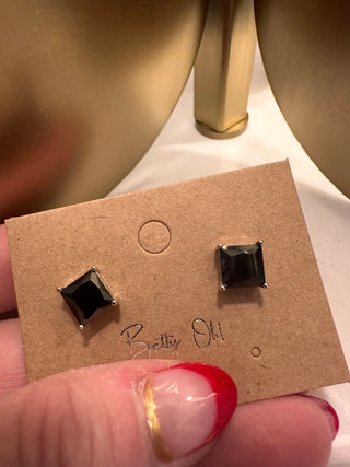 Square Post Earrings
