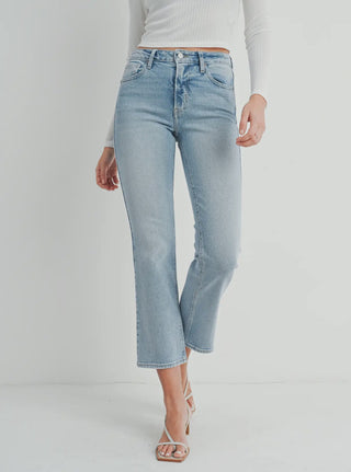 Just Black Denim Slim Cropped Bootcut