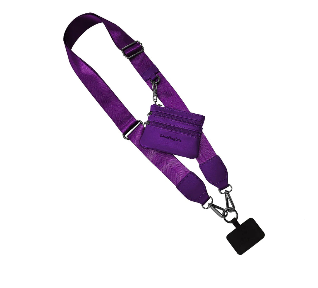 Clip & Go Strap With Pouch - Solid Collection