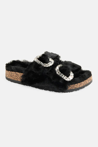 Glitz Buckle Slipper