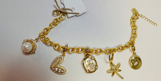 Fancy Love Charm Bracelet
