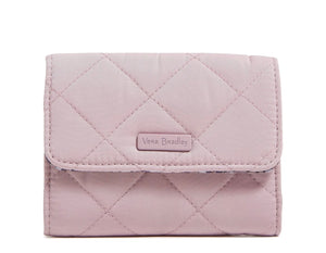 RFID Riley Compact Wallet Hydrangea Pink