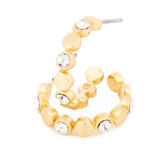 Gianna Small Gold Hoop Earrings