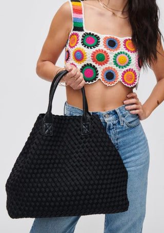 Ithaca Woven Neoprene Handbag