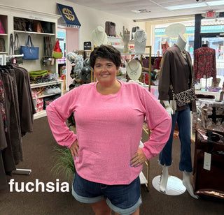 Full Time Fun Long Sleeve Top