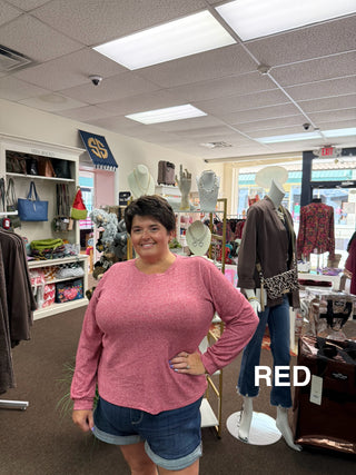 Full Time Fun Long Sleeve Top