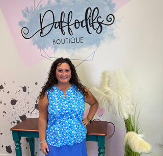 Found This Sleevless Key Hole Top