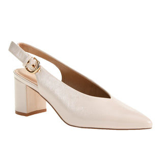 Menny Slingback Pump Cream