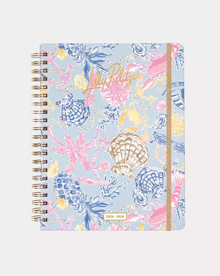 Lilly Pulitzer 2025-2026 Jumbo Agenda: Lil Barefoot Beachcomber