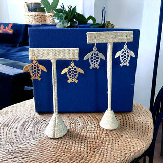 Filigree Metal Turtle French Wire