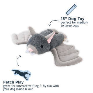 Flying Bat Dog Toy