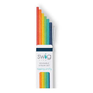 Swig Drinkware Retro Rainbow