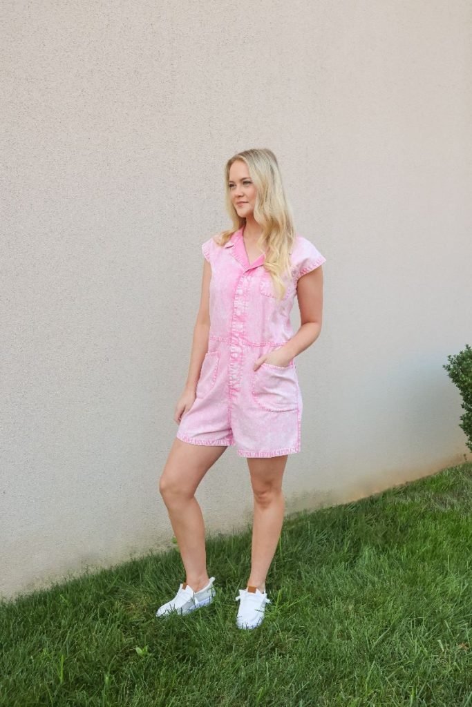 Simply Southern Pink Romper