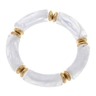 Lelani Disc Resin Stretch Bracelet