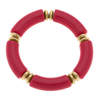 Lelani Disc Resin Stretch Bracelet