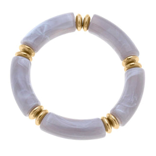 Lelani Disc Resin Stretch Bracelet