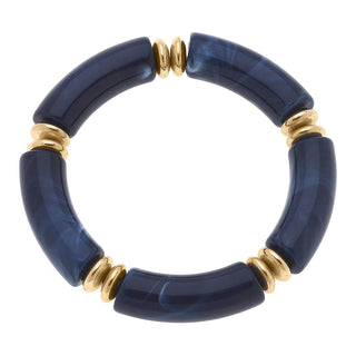 Lelani Disc Resin Stretch Bracelet
