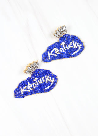 Kentucky Beaded Earring