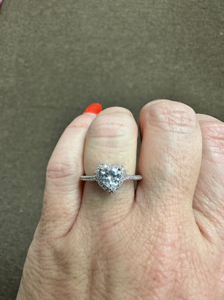Fancy Fashion Heart CZ