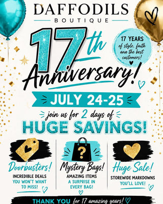 17TH ANNIVERSARY SALE!