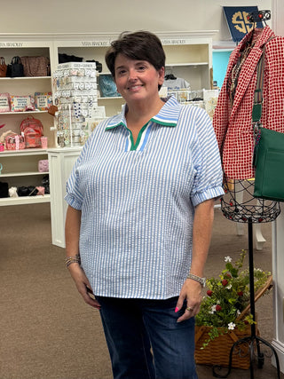 Stripe It Out Top