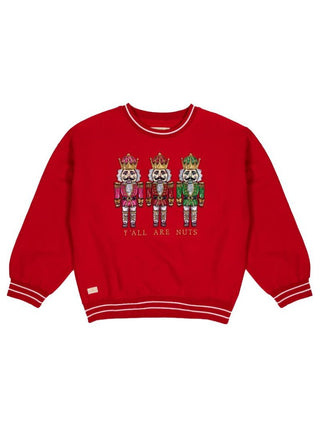 Crew Neck Nutcracker Pullover