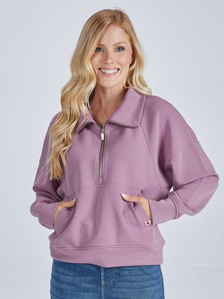 Half Zip Raglan Pullover