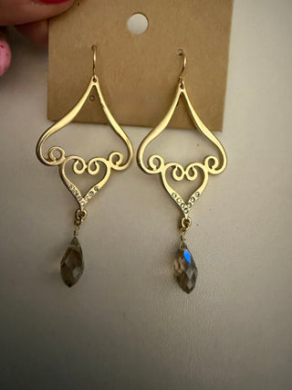 Golden Romance Earrings