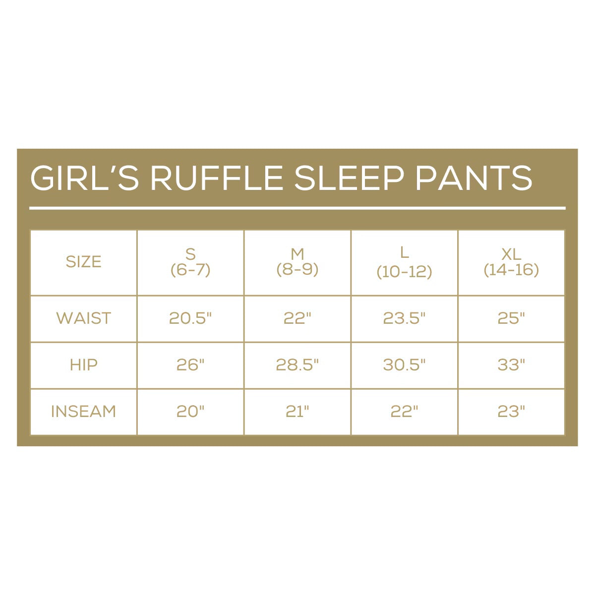 Girl's Tickled Pink Ruffle Sleep Pant