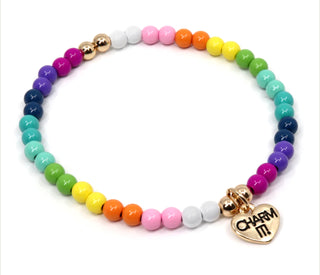 Charm It! Gold Rainbow Stretch