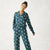 Vera Bradley Long-Sleeved Pajama Set Bear Mosaic