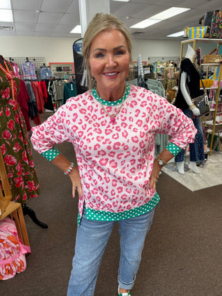 Pretty In Leopard Top