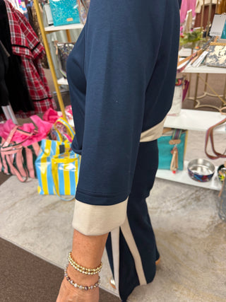 Off Duty Navy Top