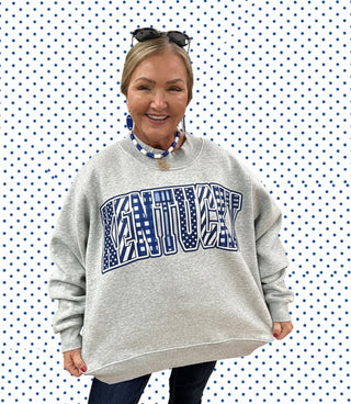 Kentucky Lettering Mock Neck (one Size)