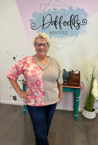 Petal On The Soft Side Top