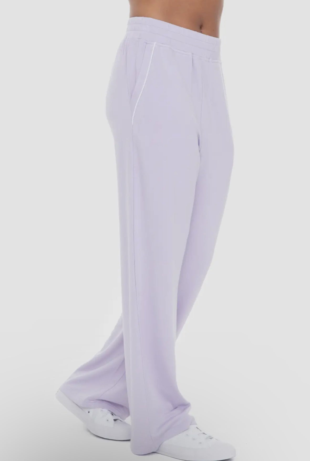 Wide Leg Fleece Lounge Pants