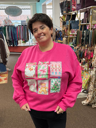 Christmas Stamps Sweatshirt