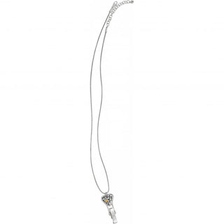 Floating Hearts Badge Clip