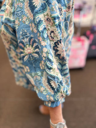 Not So Abstract V-neck Top