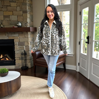 Spotted In Style Shacket