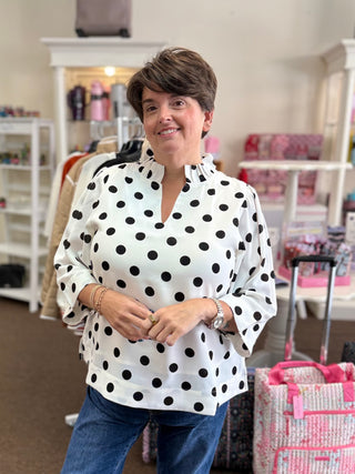 Dotty Darling Top