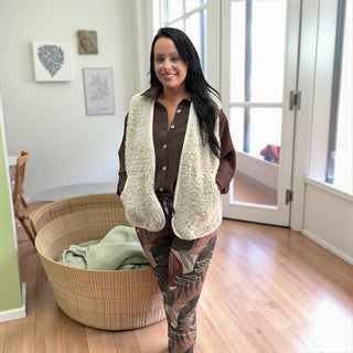 Oatmeal Vest
