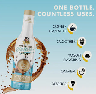 Miss Mary's Cinnamon Dolce Sugar Free Sinless Syrup