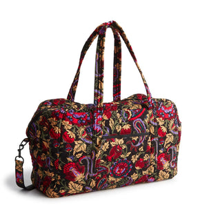 Vera Bradley Miramar Weekender Midnight Garden Paisley