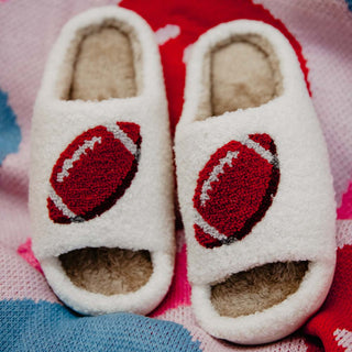 Football Open Toed Slippers