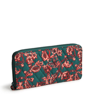 Vera Bradley Continental Wallet Victorian Vines