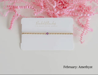 Birthstone Swarovski Bracelet